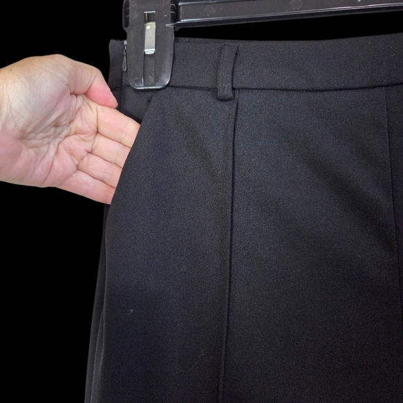 SHEIN Classic Black Flare Pants Size L - Picture 3 of 6